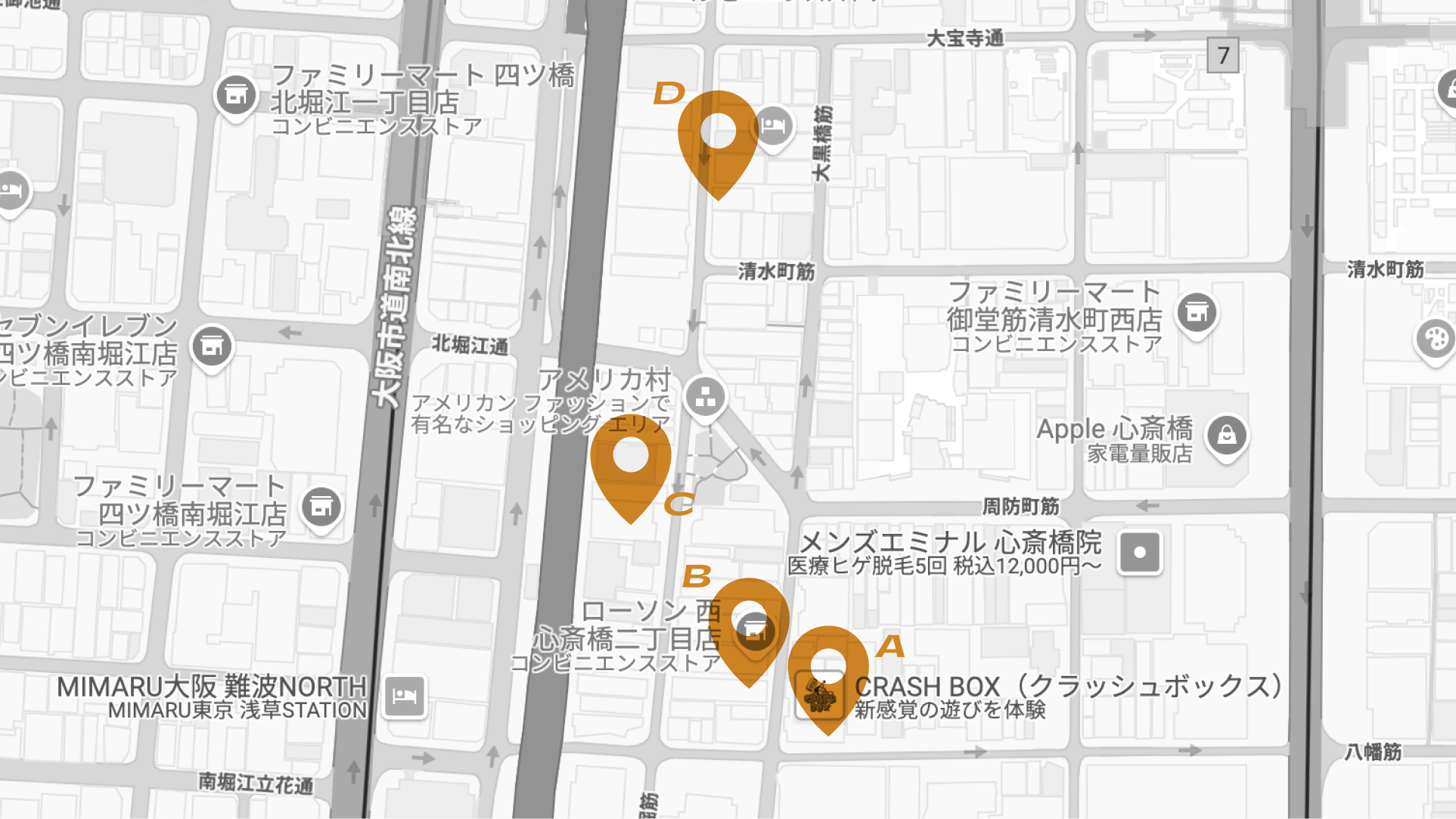 ミミノコロックフェス会場マップ